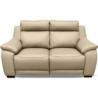 BERN - Venesetti - Beige - Cuir - Sofa - Publicité BERN - Venesetti - Beige - Cuir - Sofa - Publicité