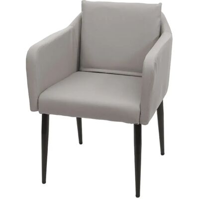 DÉCOSHOP26 Fauteuil gris topo - Lounge chair - Publicité DÉCOSHOP26 Fauteuil gris topo - Lounge chair - Publicité