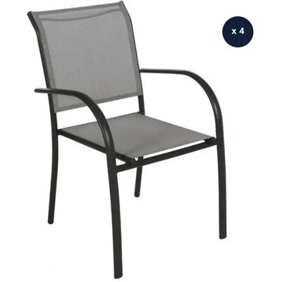 Lot de 4 fauteuils de jardin Hesperide - Fauteuil - Publicité Lot de 4 fauteuils de jardin Hesperide - Fauteuil - Publicité