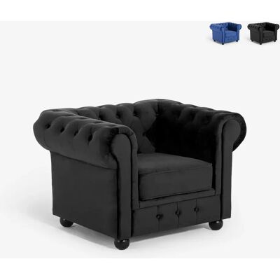 Ahd Amazing Home Design - Canapé Chesterfield en velours Coventry - Noir - Publicité Ahd Amazing Home Design - Canapé Chesterfield en velours Coventry - Noir - Publicité