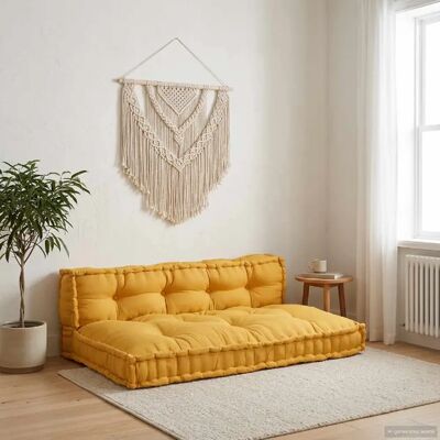 vidaXL - Coussin en coton rectangulaire - Usage intérieur seulement - Publicité vidaXL - Coussin en coton rectangulaire - Usage intérieur seulement - Publicité