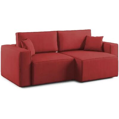 DIVANI.STORE Morfeo Canapé Rouge 180cm - Canapé en tissu - Publicité DIVANI.STORE Morfeo Canapé Rouge 180cm - Canapé en tissu - Publicité