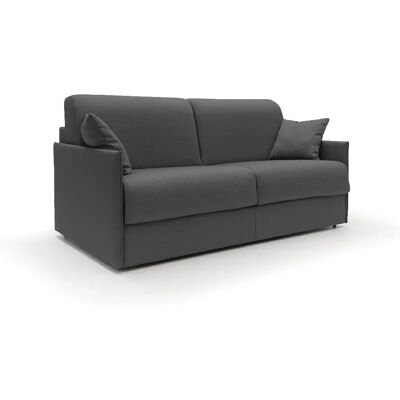 DIVANI.STORE Gris Anthracite 149 cm Canapé-Lit - Publicité DIVANI.STORE Gris Anthracite 149 cm Canapé-Lit - Publicité