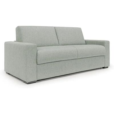 Divani.store Canapé convertible Nixon - Gris clair - Publicité Divani.store Canapé convertible Nixon - Gris clair - Publicité