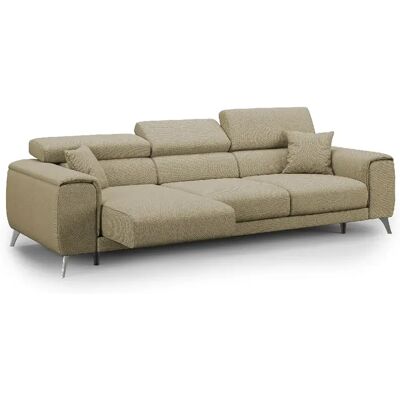 Divani.store Canapé Fusion avec 3 sièges extensibles en tissu anti-tache - Canapé - Publicité Divani.store Canapé Fusion avec 3 sièges extensibles en tissu anti-tache - Canapé - Publicité