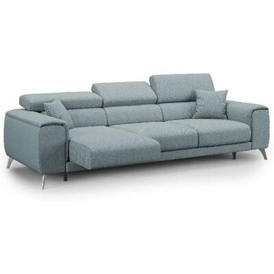 Divani.store Canapé droit relax - Bleu gris - Publicité Divani.store Canapé droit relax - Bleu gris - Publicité