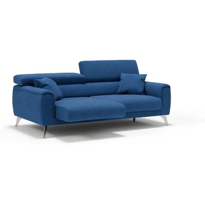 Divani.store Canapé Caravaggio 3 places - Bleu - Publicité Divani.store Canapé Caravaggio 3 places - Bleu - Publicité