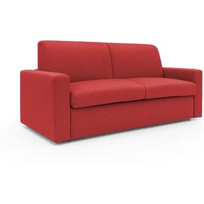 DIVANI.STORE - Kansas - Rouge - 20 cm - Canapé-lit - Publicité DIVANI.STORE - Kansas - Rouge - 20 cm - Canapé-lit - Publicité