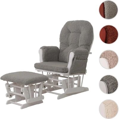 Mendler Fauteuil relax classique - Gris - Publicité Mendler Fauteuil relax classique - Gris - Publicité