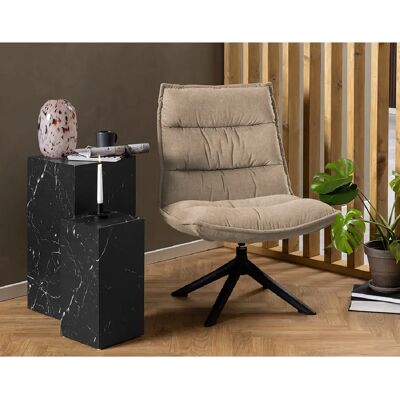 Lisa design Fauteuil Mellow - Beige - Publicité Lisa design Fauteuil Mellow - Beige - Publicité