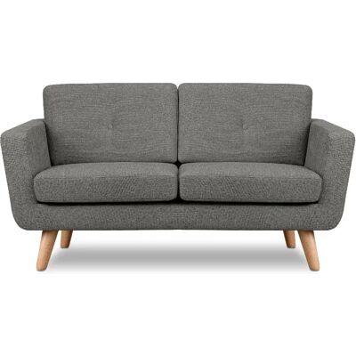 Konsimo TAGIO II canapé 2 places - Gris - Publicité Konsimo TAGIO II canapé 2 places - Gris - Publicité