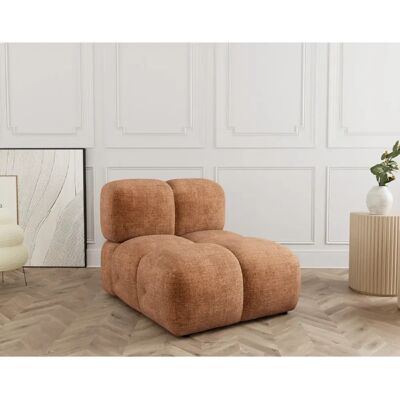 Lisa design canapé 1 place Grace - Rouille - Publicité Lisa design canapé 1 place Grace - Rouille - Publicité