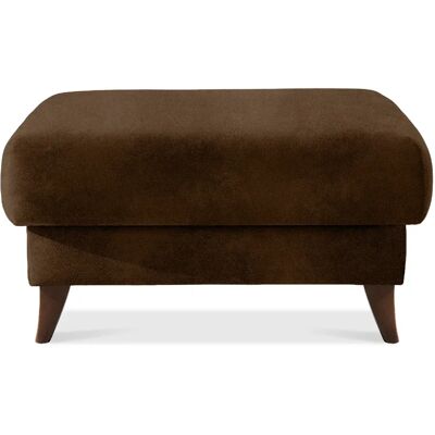 Konsimo Pouf Gustavo II - Marron - Publicité Konsimo Pouf Gustavo II - Marron - Publicité