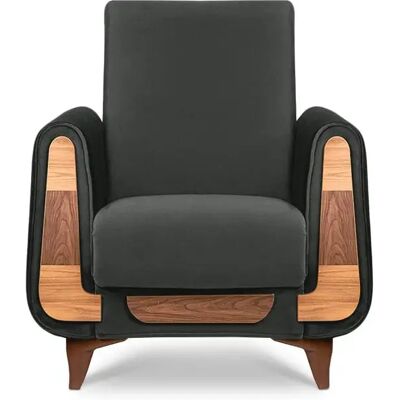 Konsimo Fauteuil Gustavo - Vert foncé - Publicité Konsimo Fauteuil Gustavo - Vert foncé - Publicité