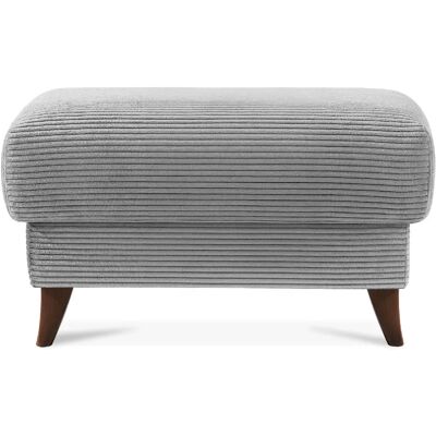 Konsimo Pouf Gustavo II - Gris clair - Publicité Konsimo Pouf Gustavo II - Gris clair - Publicité