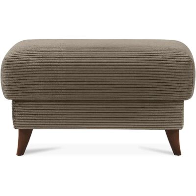 Konsimo Pouf Gustavo II - Beige - Publicité Konsimo Pouf Gustavo II - Beige - Publicité