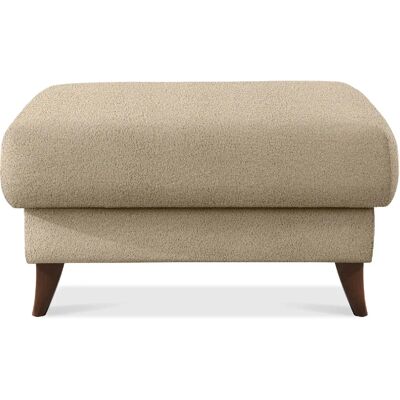 Konsimo Pouf Gustavo - Beige - Publicité Konsimo Pouf Gustavo - Beige - Publicité
