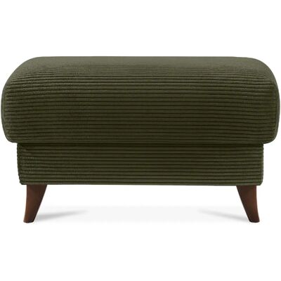 Konsimo Pouf Gustavo II - Olive - Publicité Konsimo Pouf Gustavo II - Olive - Publicité