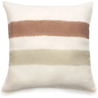 Linnea Housse de coussin en lin lavé doublé coton lavé ARIA - Publicité Linnea Housse de coussin en lin lavé doublé coton lavé ARIA - Publicité