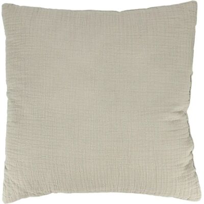 Linnea Gaz & Sherpa - 40x40 cm - Beige - Publicité Linnea Gaz & Sherpa - 40x40 cm - Beige - Publicité