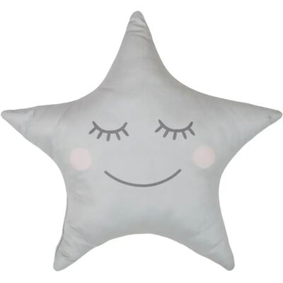 Linnea Stella - 44x37x5,5 cm - Gris - Publicité Linnea Stella - 44x37x5,5 cm - Gris - Publicité
