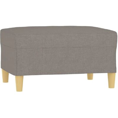 Decoshop26 Repose-pieds tabouret 70 x 55 x 41 cm tissu taupe DEC030639 - Publicité Decoshop26 Repose-pieds tabouret 70 x 55 x 41 cm tissu taupe DEC030639 - Publicité