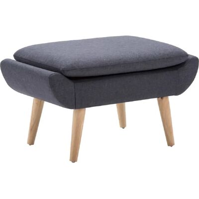 DECOSHOP26 - DEC030619 - Tissu gris foncé - Ottoman - Publicité DECOSHOP26 - DEC030619 - Tissu gris foncé - Ottoman - Publicité