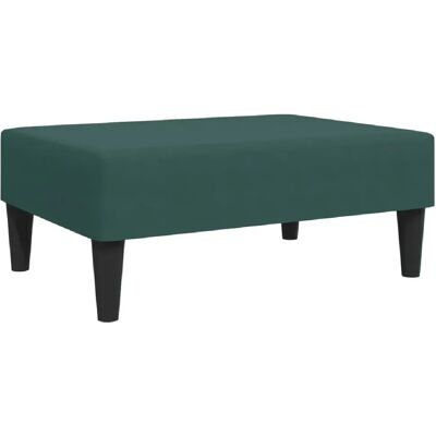 DÉCOSHOP26 - DEC030677 - Velours vert foncé - Ottoman - Publicité DÉCOSHOP26 - DEC030677 - Velours vert foncé - Ottoman - Publicité
