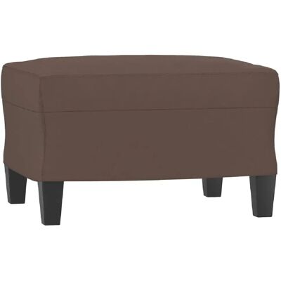 Decoshop26 Tabouret repose-pieds - Marron - Publicité Decoshop26 Tabouret repose-pieds - Marron - Publicité
