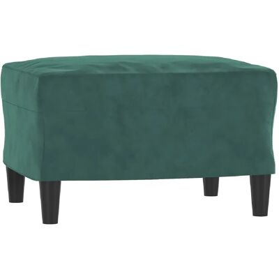 Decoshop26 Repose-pieds tabouret 60 x 50 x 41 cm en velours vert DEC030671 - Publicité Decoshop26 Repose-pieds tabouret 60 x 50 x 41 cm en velours vert DEC030671 - Publicité
