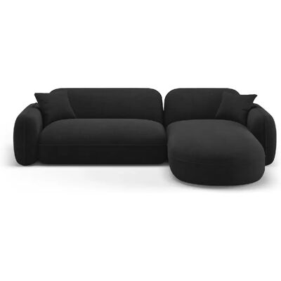 CXL by Christian Lacroix - 4-Sitzer modulares Ecksofa rechts aus Samt anthrazit 275x70x165cm - Anthracite Velvet - Right-Hand - Sofa - Publicité CXL by Christian Lacroix - 4-Sitzer modulares Ecksofa rechts aus Samt anthrazit 275x70x165cm - Anthracite Velvet - Right-Hand - Sofa - Publicité