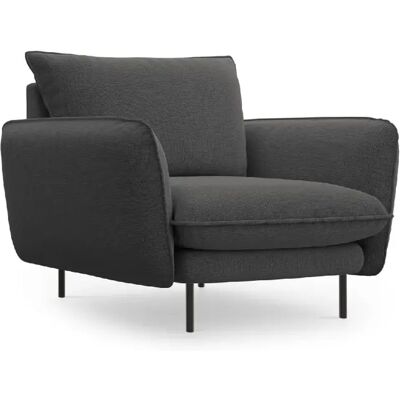 Cosmopolitan design Fauteuil Vienna - Gris foncé - Publicité Cosmopolitan design Fauteuil Vienna - Gris foncé - Publicité