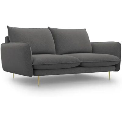Cosmopolitan design canapé droit Vienna 2 places - Gris foncé - Publicité Cosmopolitan design canapé droit Vienna 2 places - Gris foncé - Publicité
