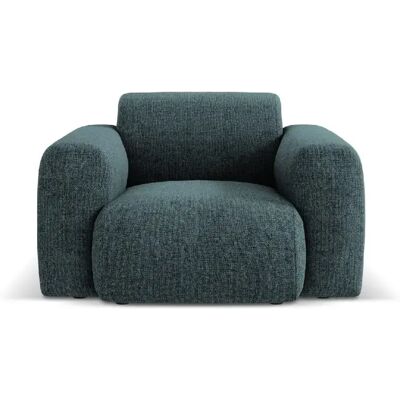 Cosmopolitan design Fauteuil Nolio 2 places - Bleu canard - Publicité Cosmopolitan design Fauteuil Nolio 2 places - Bleu canard - Publicité
