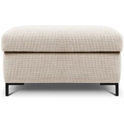 Cxl by christian lacroix pouf-coffre - Beige - Publicité Cxl by christian lacroix pouf-coffre - Beige - Publicité