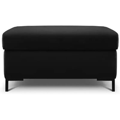 Cxl by christian lacroix Pouf-coffre Yanis - Noir - Publicité Cxl by christian lacroix Pouf-coffre Yanis - Noir - Publicité