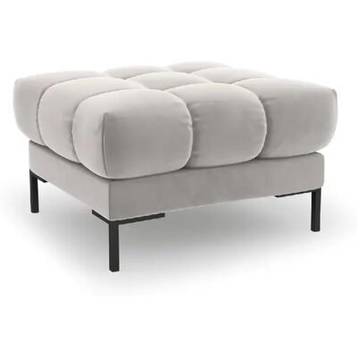 Cosmopolitan design pouf Bali - Argent - Publicité Cosmopolitan design pouf Bali - Argent - Publicité