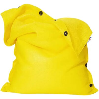SHELTO Pouf Flottant Tissu Mesh3D Jaune - 100 x 130 cm - Polyester - Piscine/Extérieur/Inté - Publicité SHELTO Pouf Flottant Tissu Mesh3D Jaune - 100 x 130 cm - Polyester - Piscine/Extérieur/Inté - Publicité