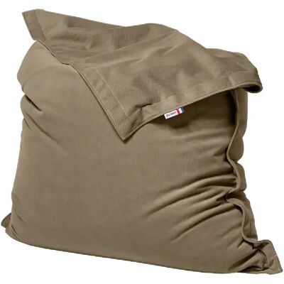 SHELTO Pouf Géant Sceno Hill Gris Clair (Velours Cotele) 125 X 175 - Polyester - Housse Lav - Publicité SHELTO Pouf Géant Sceno Hill Gris Clair (Velours Cotele) 125 X 175 - Polyester - Housse Lav - Publicité