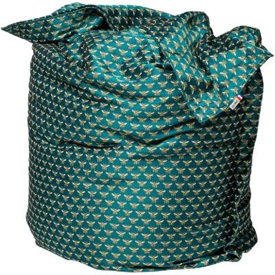 SHELTO Pouf Géant Sceno Honey Motif - 125 x 175 cm - Polyester - Intérieur - Housse Lavable - Publicité SHELTO Pouf Géant Sceno Honey Motif - 125 x 175 cm - Polyester - Intérieur - Housse Lavable - Publicité