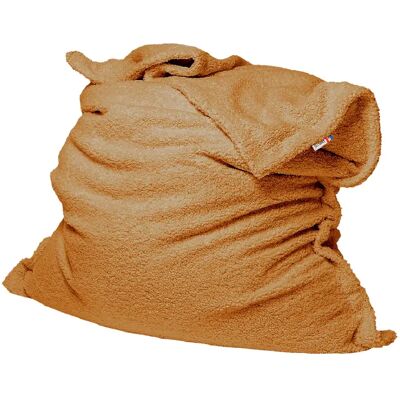 SHELTO Pouf Géant Sceno Ardiak 2 Miel (Mouton) 125 X 175 - Polyester - Housse Lavable - Fab - Publicité SHELTO Pouf Géant Sceno Ardiak 2 Miel (Mouton) 125 X 175 - Polyester - Housse Lavable - Fab - Publicité