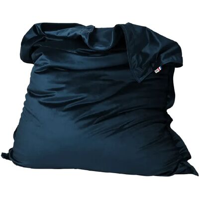 SHELTO Pouf Géant Sceno Velours 45 Bleu 125 X 175 - Polyester - Housse Lavable - Fabriqué e - Publicité SHELTO Pouf Géant Sceno Velours 45 Bleu 125 X 175 - Polyester - Housse Lavable - Fabriqué e - Publicité
