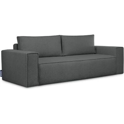 Konsimo Canapé droit NAPI II - Graphite - Publicité Konsimo Canapé droit NAPI II - Graphite - Publicité