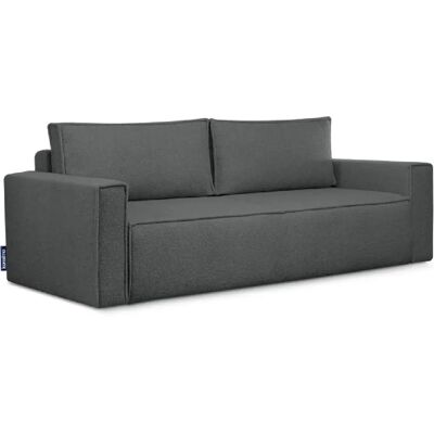 Konsimo Canapé droit 3 places - Graphite - Publicité Konsimo Canapé droit 3 places - Graphite - Publicité
