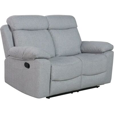 Pegane Canapé relax 2 places - Gris - Publicité Pegane Canapé relax 2 places - Gris - Publicité