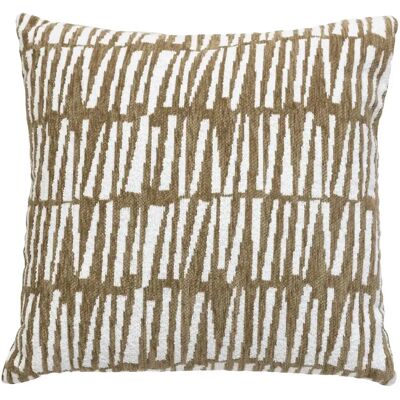 Housse de coussin Atmosphera Jeni Vert kaki - Housse de coussin - Publicité Housse de coussin Atmosphera Jeni Vert kaki - Housse de coussin - Publicité