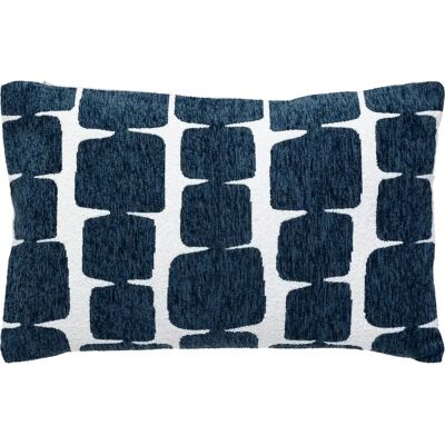 ATMOSPHERA Housse de Coussin Chenille Jeni 30x50cm Bleu Égéen - Publicité ATMOSPHERA Housse de Coussin Chenille Jeni 30x50cm Bleu Égéen - Publicité