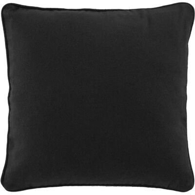 Paris Prix Housse de Coussin Twily 40x40cm Noir - Publicité Paris Prix Housse de Coussin Twily 40x40cm Noir - Publicité