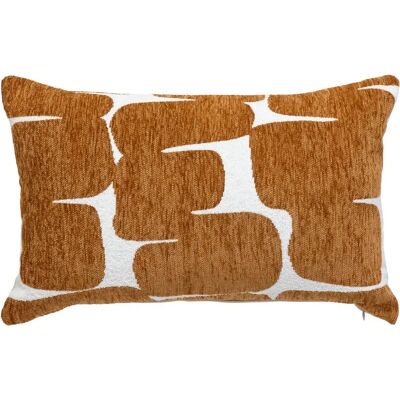 ATMOSPHERA Housse de Coussin Chenille Jeni 30x50cm Caramel - Publicité ATMOSPHERA Housse de Coussin Chenille Jeni 30x50cm Caramel - Publicité