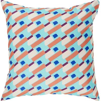 ATMOSPHERA Housse de Coussin Extérieur Max 40x40cm Multicolore - Publicité ATMOSPHERA Housse de Coussin Extérieur Max 40x40cm Multicolore - Publicité
